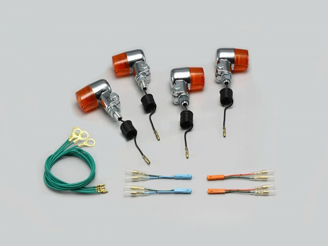 ミニウインカーキット オレンジレンズ 12V15W×4個 CB1100(-13 SC65)