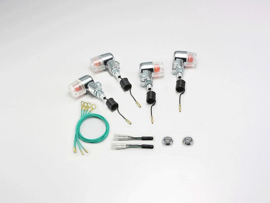 ミニウインカーキット クリアレンズ 12V15W×4個 エストレヤ(07-13 FI車 BJ250A-098999迄)