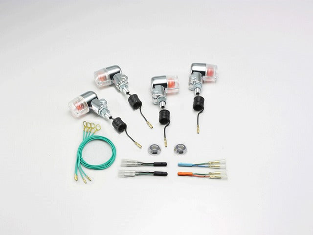 ミニウインカーキット クリアレンズ 12V23W×4個 エストレヤ(14-16 FI車 BJ250A-099001-)