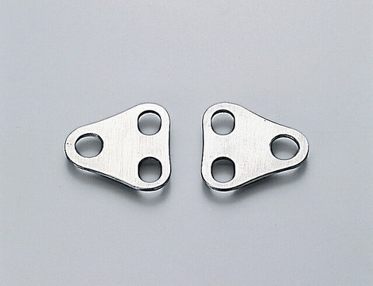 フロントウインカーステー ポリッシュアルマイト SR400/500他 フロント用