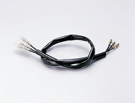 延長コード ギボシ付 ブラック 400mmロング ギボシサイズφ4.0mm