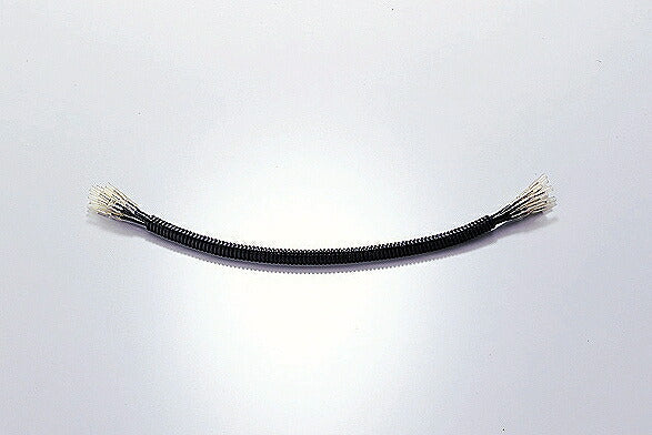 [Outlet] Extension cord with crimp sleeves, black, 350mm long, set of 10. Electrical pliers required.