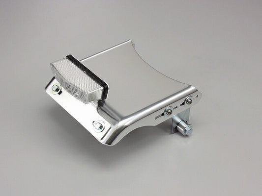 Rear Fender Eliminator Kit with Clear Lens LED Rectangular Tail Lamp SR400/500