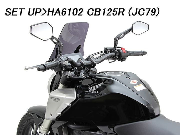 スクリーン スモーク CB125R CB250R 風防 風よけ – バイクマン
