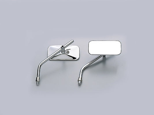 Square Mini Mirror Chrome Plated 56x113mm 1 piece, Rectangular, Small, Left/Right Universal