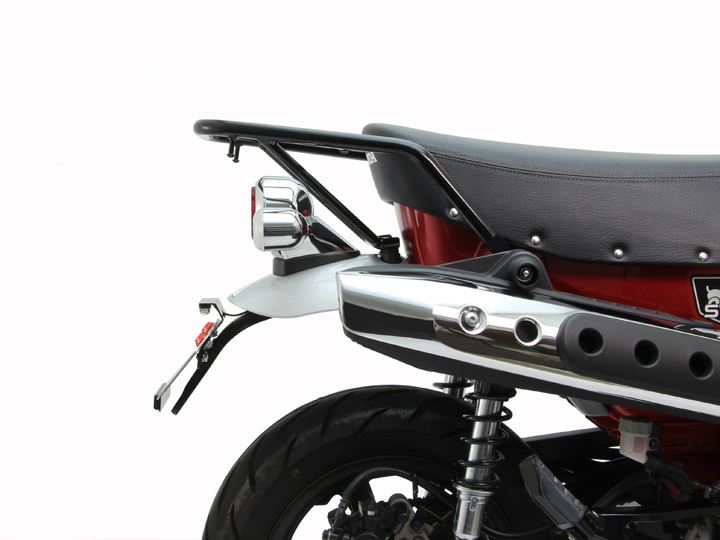 Rear Carrier, Black, Front Width 300 x Rear Width 190 x Length 200mm, Dax125