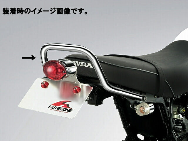 タンデムグリップキット クロームメッキ キャッツアイミニテールランプ付 エイプ100(-'08/8)