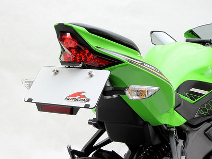 フェンダーレスキット ブラックアルマイト 黒 Ninja ニンジャ ZX-25R ZX-25RSE LEDランプ 専用ハーネス付