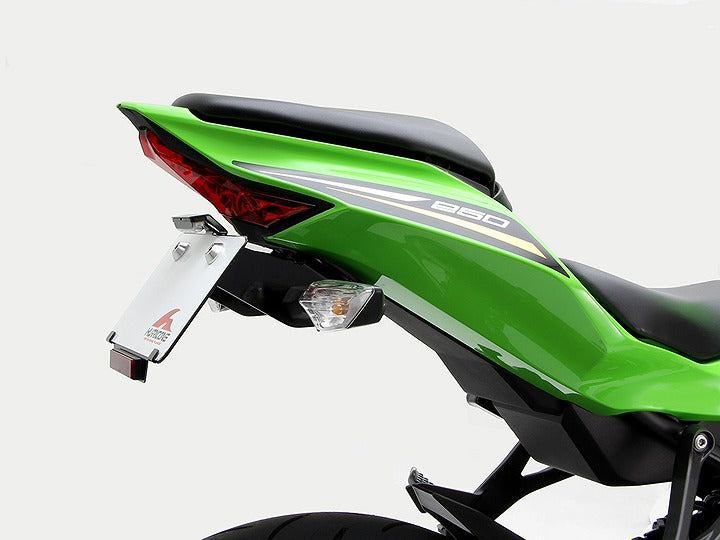 フェンダーレスキット ブラックアルマイト 黒 Ninja ニンジャ ZX-25R ZX-25RSE LEDランプ 専用ハーネス付