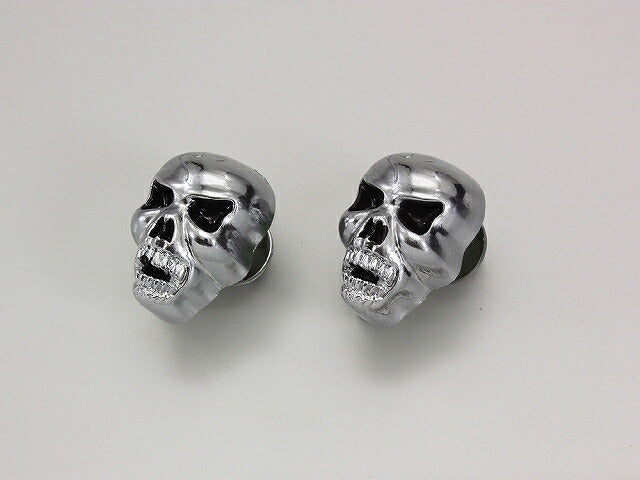 SKULLクロメット M6ボルト、ナット付 クロームメッキ