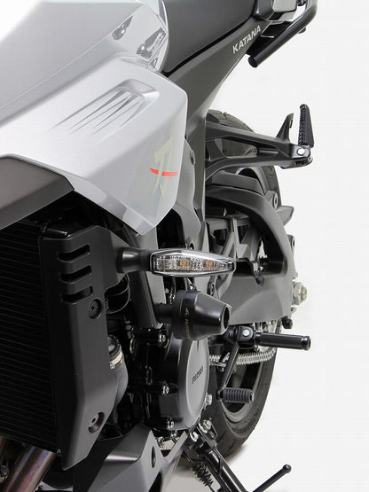 エンジンスライダー ブラックアルマイト 黒 φ55 KATANA カタナ エンジンガード