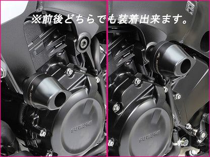 エンジンスライダー ブラックアルマイト 黒 φ55 KATANA カタナ エンジンガード