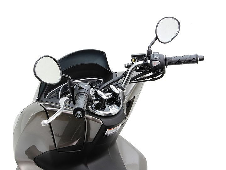ミニナロー専用 ハンドル クロームメッキ φ22.2mm(7/8インチ) PCX125 PCX150