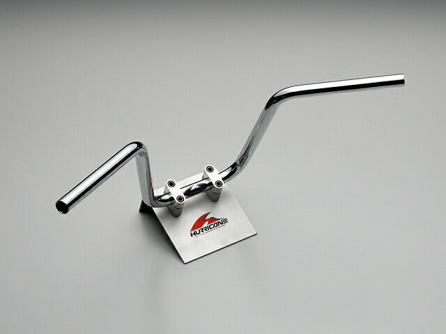 ミニミドルアップ1型 ハンドルバー クロームメッキ 外径φ22,2mm 内径φ18mm. 全高200mm 全巾630mm