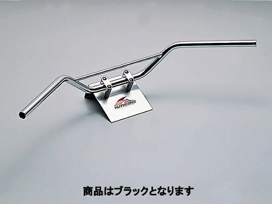トラッカーHIGH ブリッジ付 ハンドルバー ブラック 外径φ22,2mm 内径φ18mm 全高95mm 全巾820mm