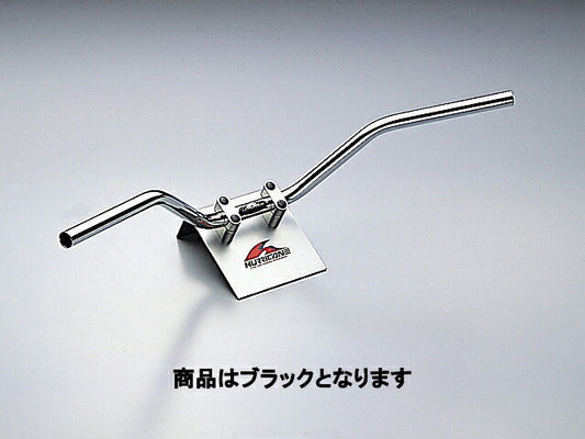 ミニトラッカー ハンドルバー ブラック 外径φ22.2mm 内径φ18mm. 全高105mm 全巾725mm
