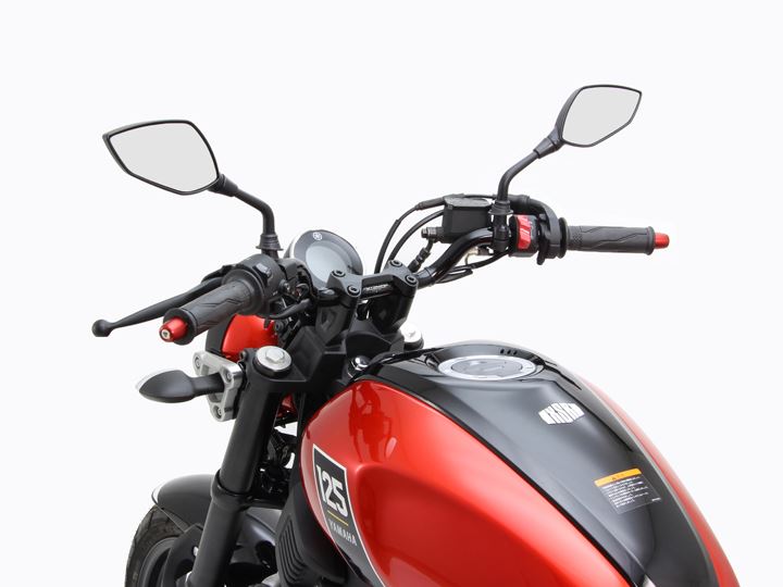 BMコンチ3型 専用ハンドル ブラック XSR125