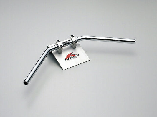 フラット6型 ハンドルバー クロームメッキ 外径φ22,2mm 内径φ18mm 全巾600mm