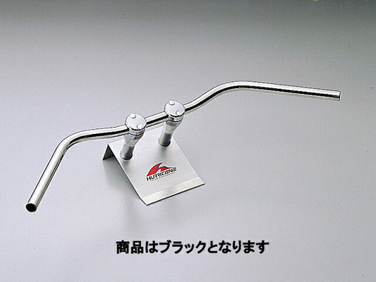 ワイドローオールド1型 ハンドルバー ブラック 外径φ22,2mm 内径φ18mm 全高50mm 全巾780mm