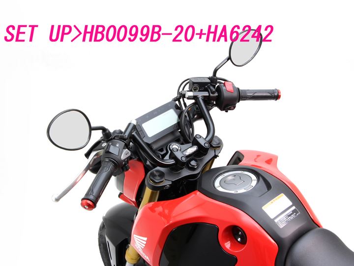 Forward Condor Exclusive Handlebar Black GROM Monkey 125