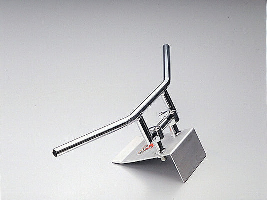 100Z型 ハンドルバー クロームメッキ 外径φ22,2mm 内径φ18mm 全高90mm 全巾670mm