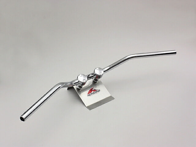 Drucker Handlebars, chrome-plated. Outer diameter 25.4mm, inner diameter 21mm. Total height 100mm, total width 860mm.