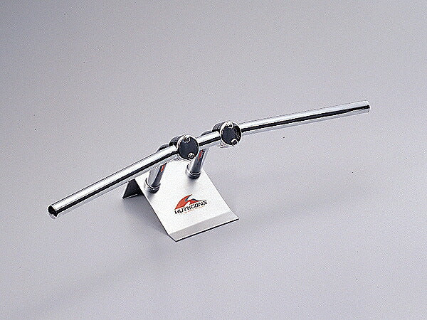 フラット0型 ハンドルバー クロームメッキ 外径φ25.4mm 内径φ21mm 全巾740mm