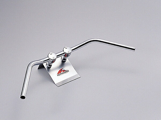 80クラシック ハンドルバー クロームメッキ 外径φ25.4mm 内径φ21mm.全高80mm 全巾735mm