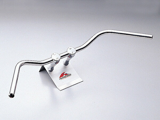 ワイドローオールド1型 ハンドルバー クロームメッキ 外径φ25.4mm 内径φ21mm.全高80mm 全巾890mm