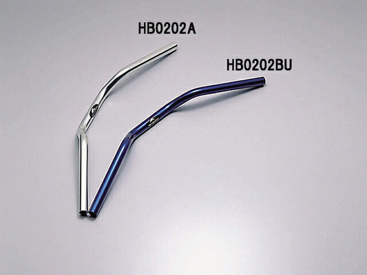 ミニコンチ1型 ハンドルバー シルバーアルマイト 外径φ22,2mm 内径φ14mm 全高70mm 全巾615mm