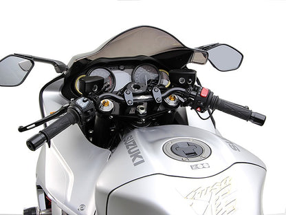 Handlebars for Bar-han Kit, Black, Hayabusa 1300 Handlebar