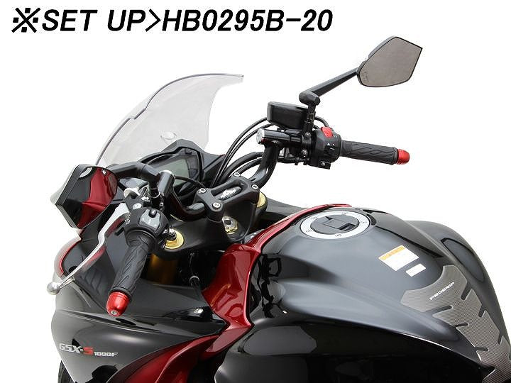 【アウトレット】FATコンドル 専用ハンドル クロームメッキ GSX-S1000 GSX-S1000F