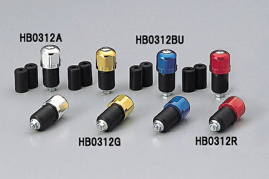 φ22アルミサイドキャップ フライス入 レッドアルマイト ハンドル内径φ14-19mm適合 汎用タイプ