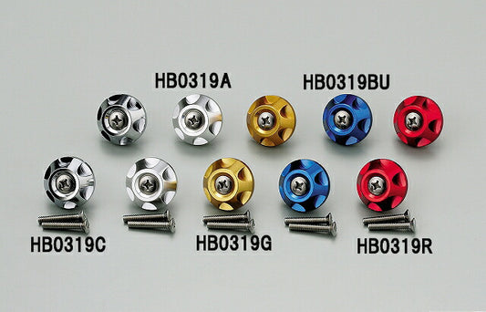 φ34アルミサイドキャップ ビレット クロームメッキ ハンドル内径φ14-19mm適合 汎用タイプ