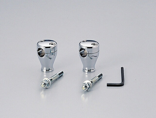 【アウトレット】2インチドラッグポスト.ベーシック クロームメッキ φ7/8インチ(22,2mm)ハンドル用 ドラッグスター250