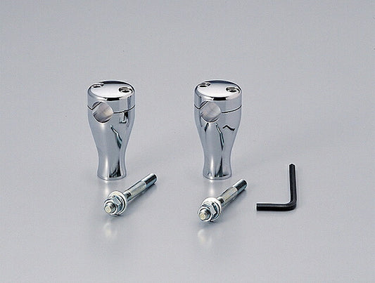 3インチドラッグポスト.ベーシック クロームメッキ φ7/8インチ(22,2mm)ハンドル用