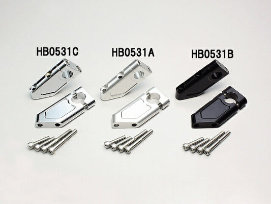 Supersetback Holder Black Anodized