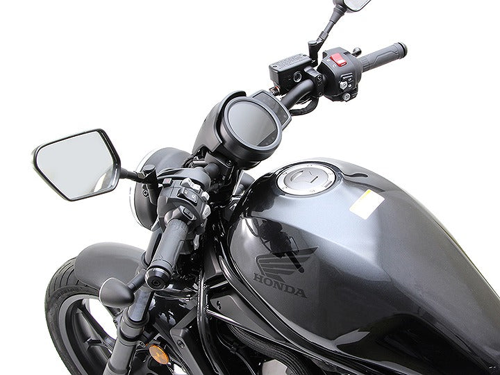 セットバックスペーサー ブラックアルマイト レブル1100DCT レブル250/S