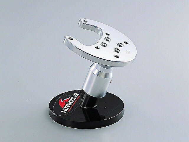 ハンドルセッター ポリッシュアルマイト バーハンドル取付用 スズキ系ミニスクーター(ステム径φ23mm用)