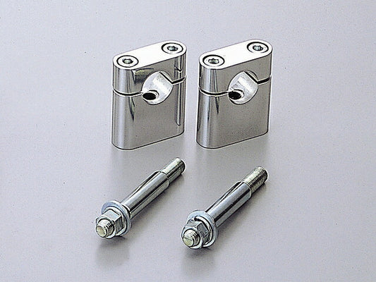 ハンドルホルダーH40 シルバーアルマイト SR400('10 FI).SR400/500