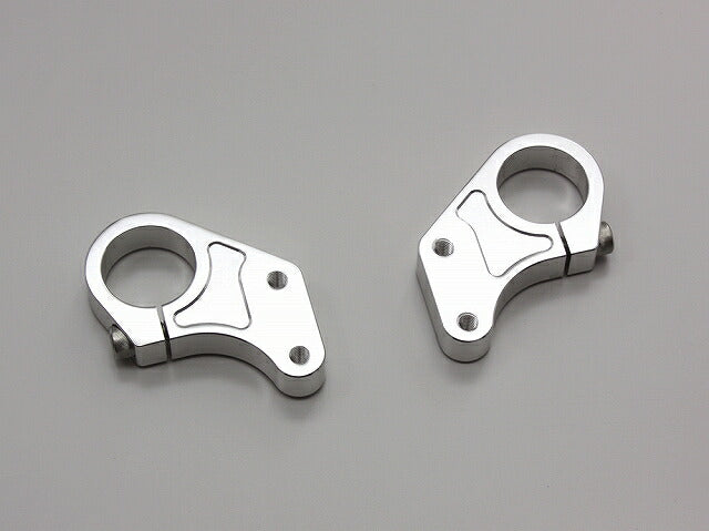 アンダーブラケット シルバーアルマイト φ37mmフォーク 汎用