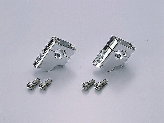 セットバックスペーサー シルバーアルマイト 16mmバック25mmアップ CB400Four('97-)