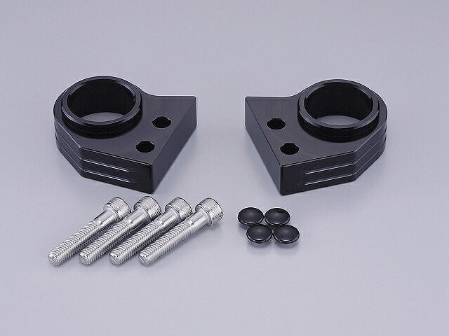 ハンドルアップスペーサーH20 ブラックアルマイト ZZR400