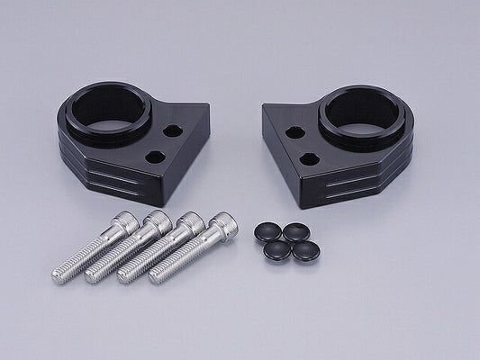 ハンドルアップスペーサーH20 ブラックアルマイト ZZR400