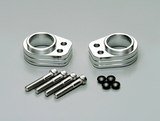 ハンドルアップスペーサーH20 シルバーアルマイト ZZR1200