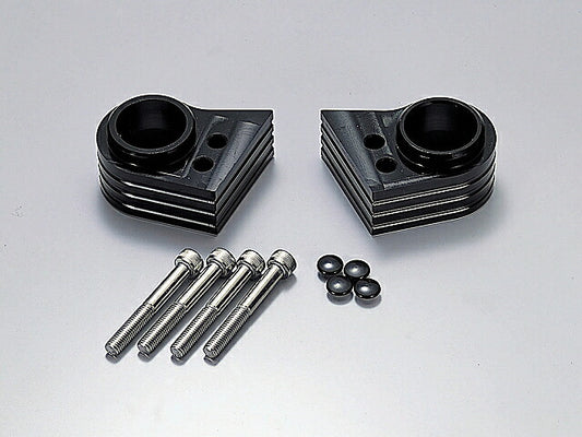 ハンドルアップスペーサーH30 ブラックアルマイト フォーク径φ43 ZZR1100