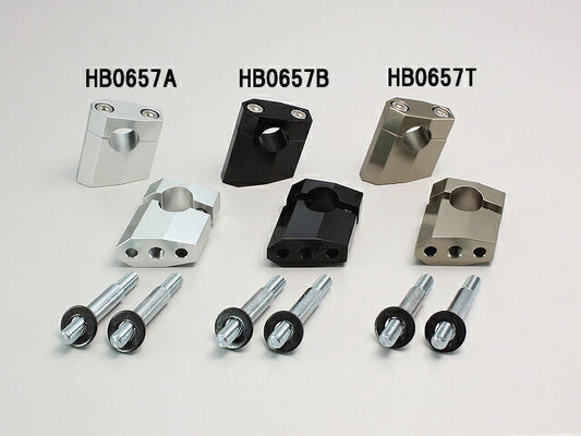 ヘキサゴン型セットバックホルダー シルバーアルマイト ZRX1200R/S/DAEG.ZRX1100/II