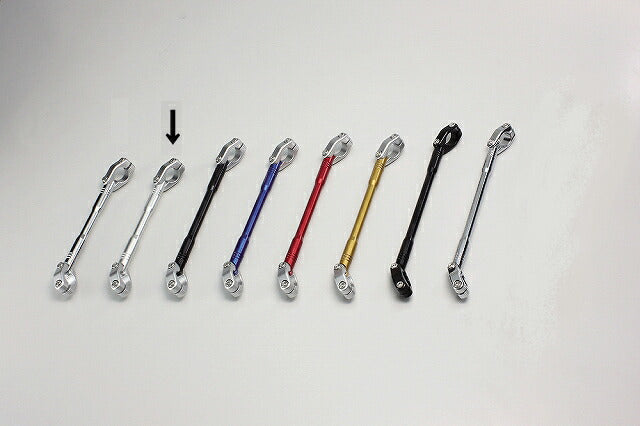 ハンドルブレース XSサイズ シルバー\U0026シルバー φ7/8インチハンドル用