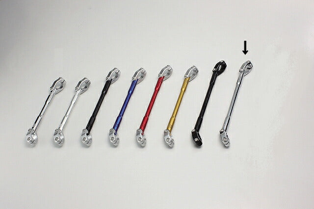 ハンドルブレース XSサイズ φ7/8インチハンドル用 オールクロームメッキ