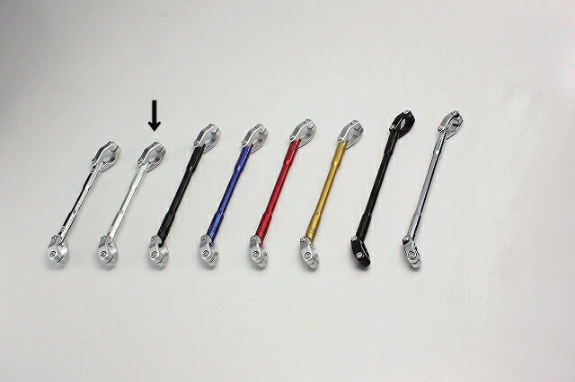 ハンドルブレース SSサイズ シルバー\U0026シルバー φ7/8インチハンドル用